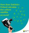 How does Statistics Poland calculate the culture satellite account? Foto