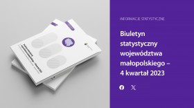 Biuletyn statystyczny województwa małopolskiego - 4 kwartał 2023