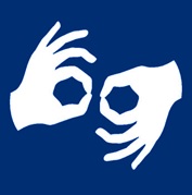 Piktogram język migowy