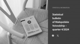 Statistical bulletin of Małopolskie Voivodship – quarter 4/2024