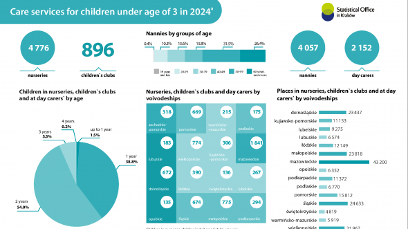Care services for childdren under age of 3 in 2024