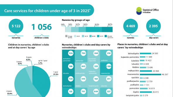 Care services for children under age of 3 in 2025