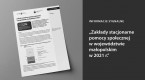 Zakłady stacjonarne pomocy społecznej w województwie małopolskim w 2021 r. Foto