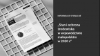 Stan i ochrona środowiska w województwie małopolskim w 2020 r. Foto