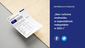 Stan i ochrona środowiska w województwie małopolskim w 2022 r.