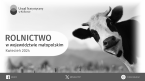 Rolnictwo w województwie małopolskim - kwiecień 2024 r. Foto