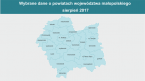 Wybrane dane o powiatach województwa małopolskiego - sierpień 2017 Foto