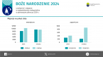 Boże Narodzenie 2024 - urodzenia i migracje  w województwie małopolskim w pierwszym półroczu 2024 r. Foto