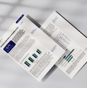 strony z publikacji informacja sygnalna  w woj. małopolskim w 2025 r. przedstawiające wykresy i treść