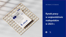 Rynek pracy w województwie małopolskim w 2023 r.