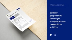 Budżety gospodarstw domowych w województwie małopolskim w 2023 r.
