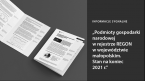 Podmioty gospodarki narodowej w rejestrze REGON w województwie małopolskim. Stan na koniec 2021 r. Foto