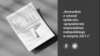 Komunikat o sytuacji społeczno-gospodarczej województwa małopolskiego w sierpniu 2021 r. Foto