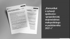 Komunikat o sytuacji społeczno-gospodarczej województwa małopolskiego w październiku 2021 r. Foto