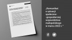 Komunikat o sytuacji społeczno-gospodarczej województwa małopolskiego w kwietniu 2022 r. Foto