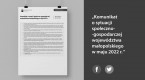 Komunikat o sytuacji społeczno-gospodarczej województwa małopolskiego w maju 2022 r. Foto