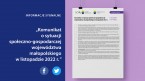 Komunikat o sytuacji społeczno-gospodarczej województwa małopolskiego w listopadzie 2022 r. Foto