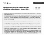Komunikat o sytuacji społeczno-gospodarczej województwa małopolskiego w czerwcu 2018 r. Foto