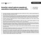 Komunikat o sytuacji społeczno-gospodarczej województwa małopolskiego we wrześniu 2018 r. Foto
