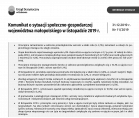 Komunikat o sytuacji społeczno-gospodarczej województwa małopolskiego w listopadzie 2019 r. Foto