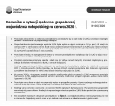 Komunikat o sytuacji społeczno-gospodarczej województwa małopolskiego w czerwcu 2020 r. Foto