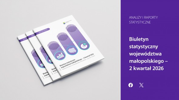 Biuletyn statystyczny województwa małopolskiego - 2 kwartał 2026