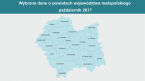 Wybrane dane o powiatach województwa małopolskiego w październiku 2017 r. Foto
