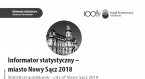 Informator statystyczny - miasto Nowy Sącz 2018 Foto