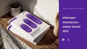 Informator statystyczny – miasto Tarnów 2025