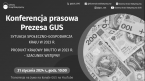 31 stycznia br. konferencja prasowa Prezesa GUS podsumowująca 2023 rok. Foto