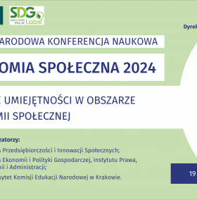 Międzynarodowa Konferencja Naukowa Ekonomia Społeczna 2024
