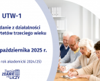 UTW-1 Sprawozdanie z działalności uniwerstetów trzeciego wieku Foto
